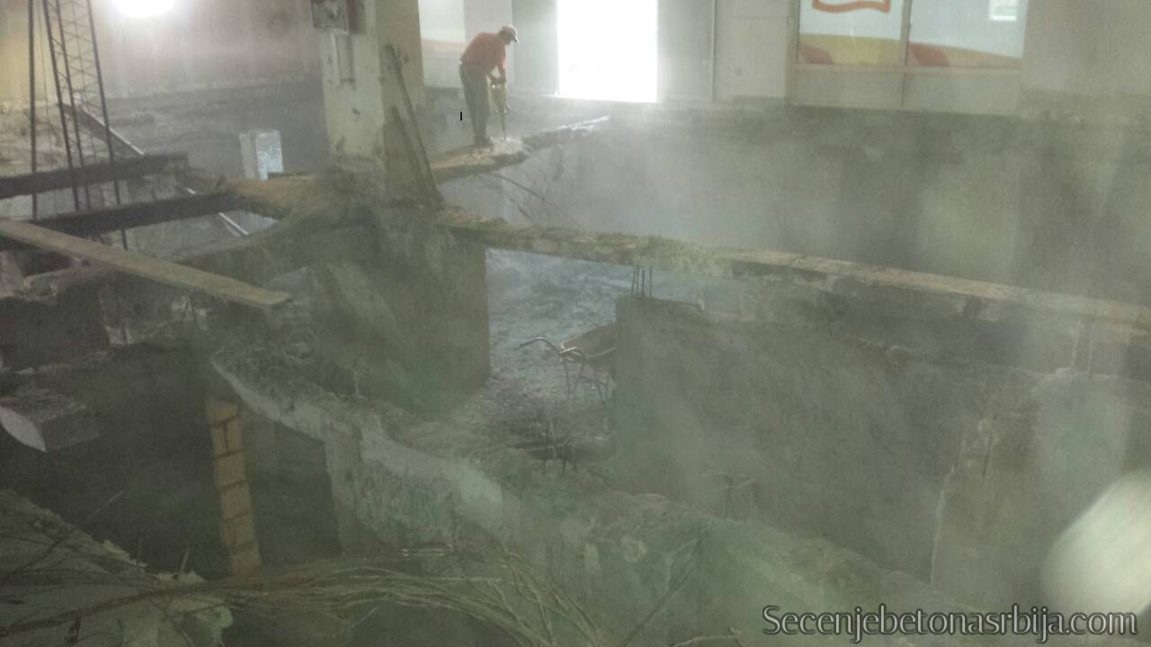 Secenje armirano betonskog poda